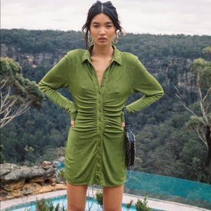 ISO With Jean Andy Dress in green